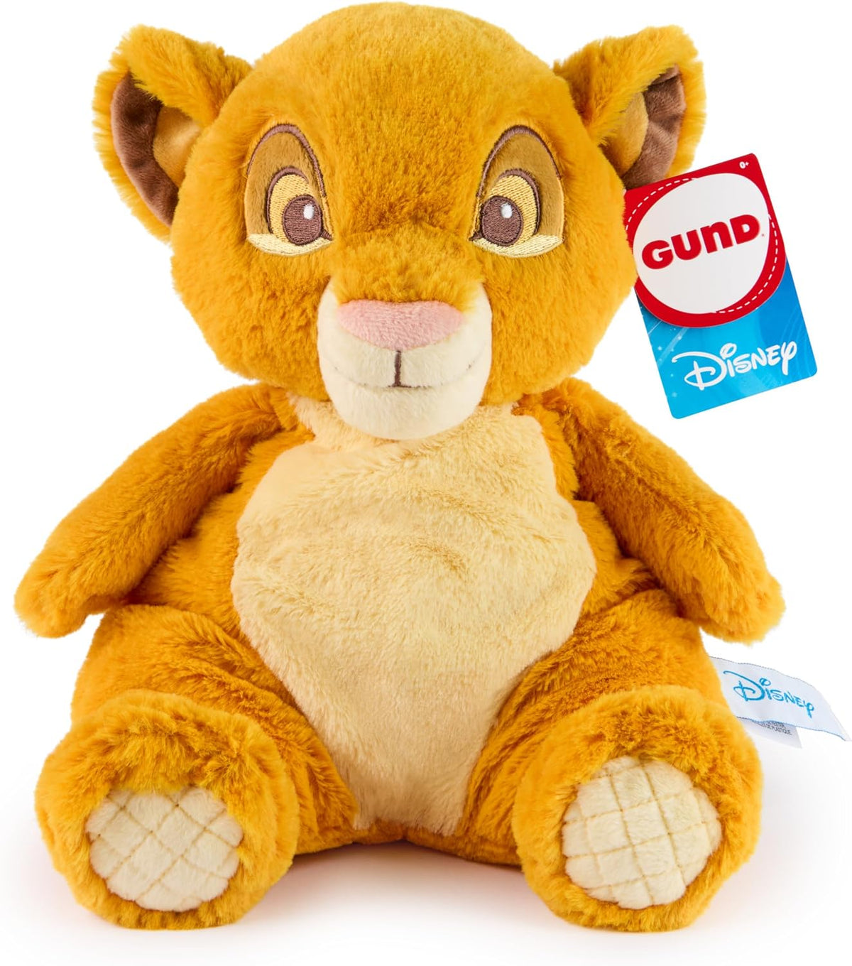 GUND Disney - Peluche oficial de Simba Oh So Snuggly, el rey león,...