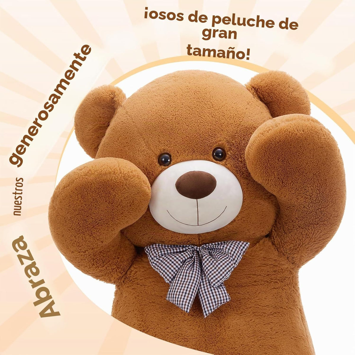 MaoGoLan Oso de peluche grande de 5 pies - Animal de peluche grande...
