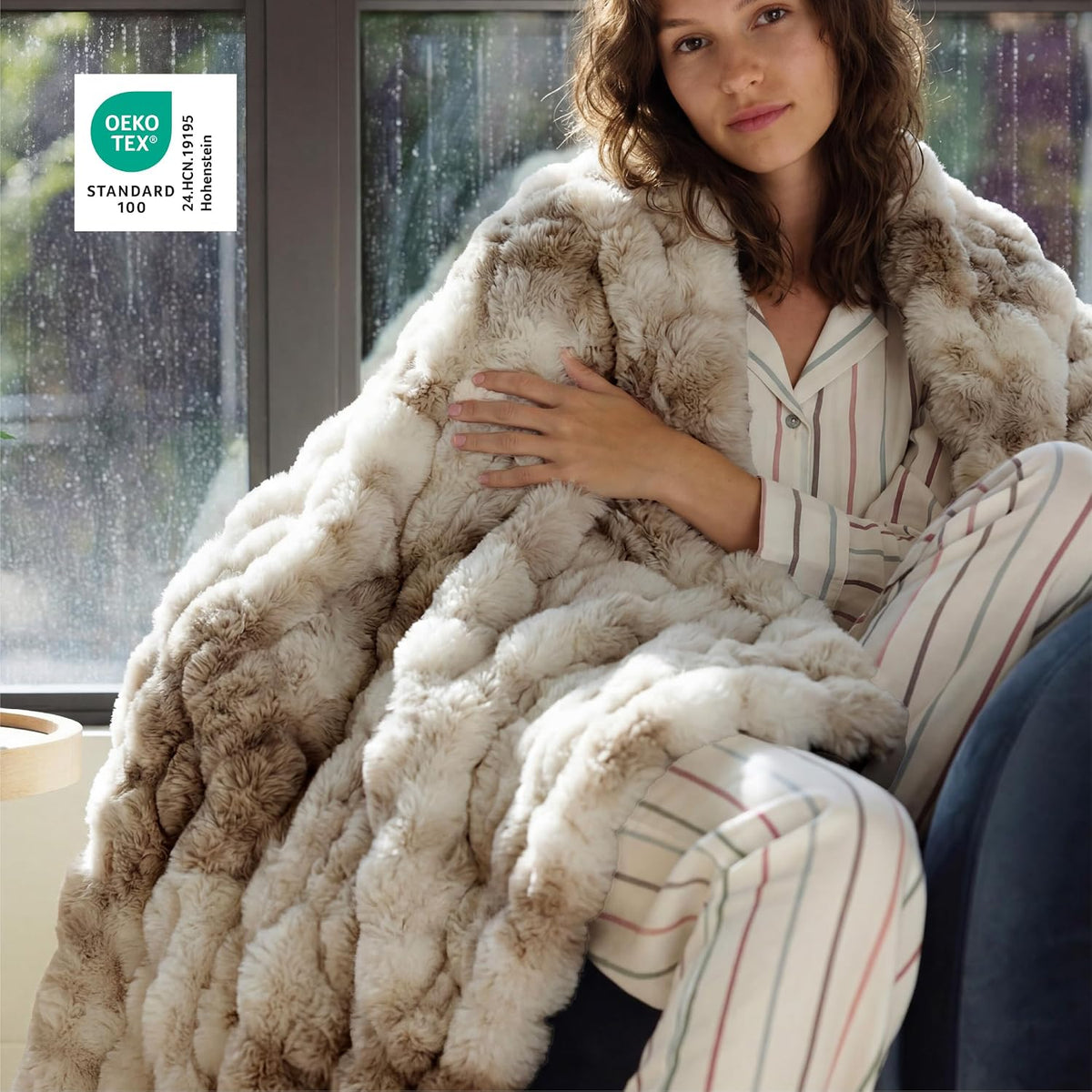Bedsure GentleSoft Manta Suave Mullida y Esponjosa, Manta Suave y A...
