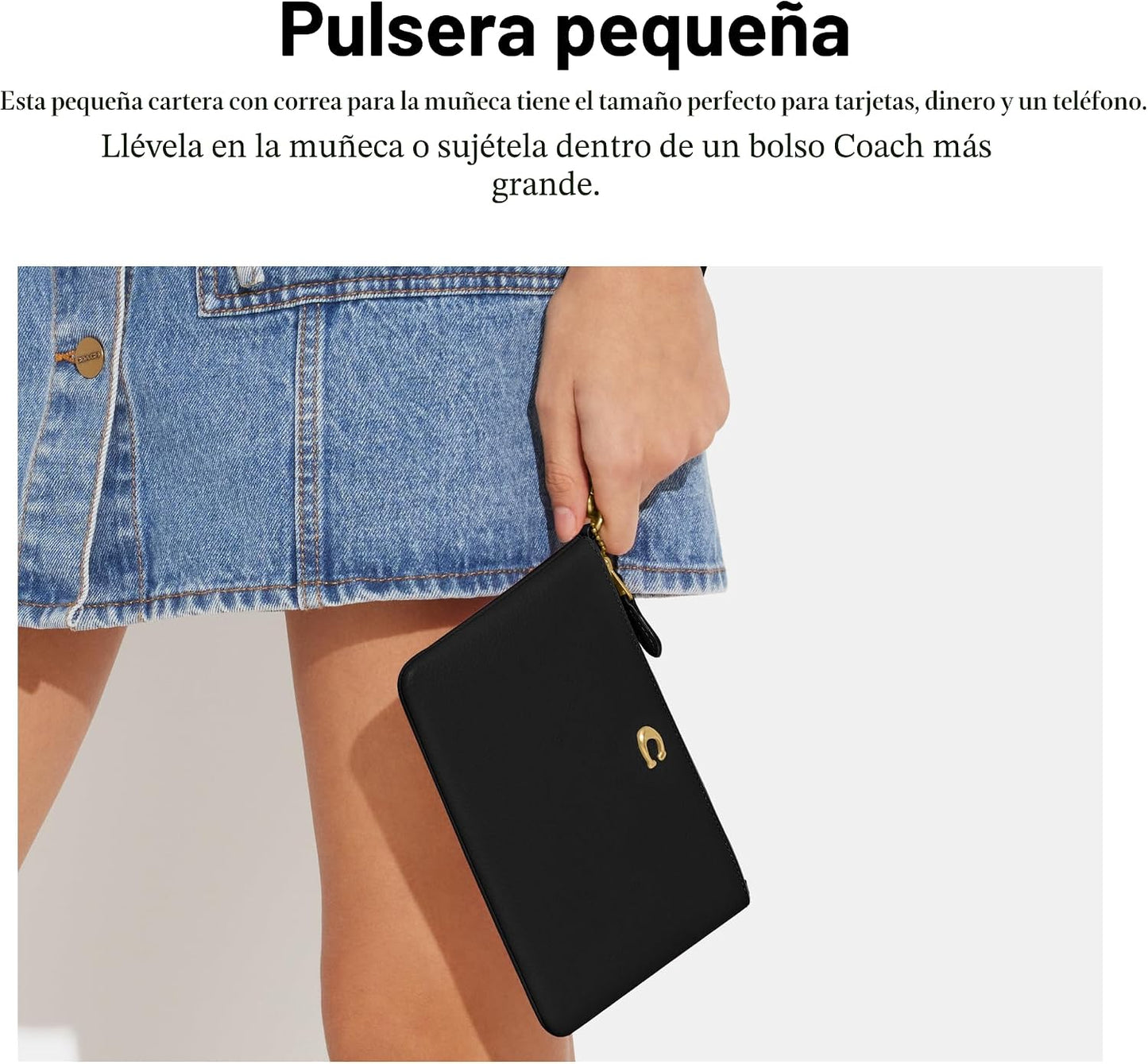 COACH Pulsera pequeña esencial