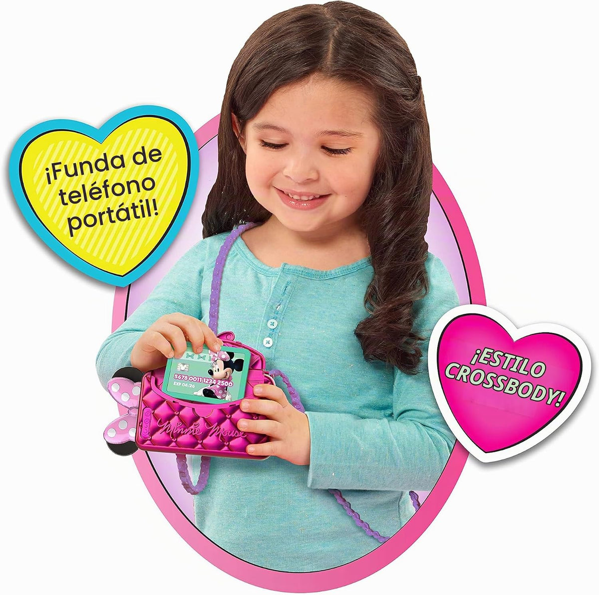 Just Play - Juego de teléfono celular Disney Junior Minnie Mouse Ch...
