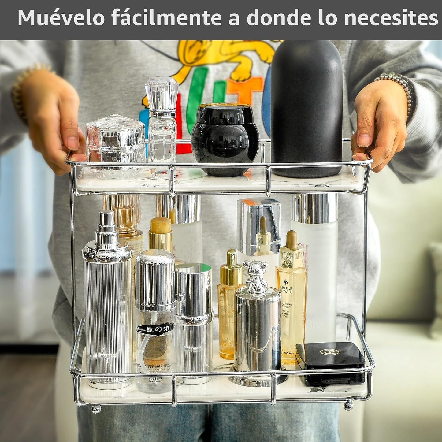 Organizador de Baño para Encimera Organizador de Perfumes Organizad...