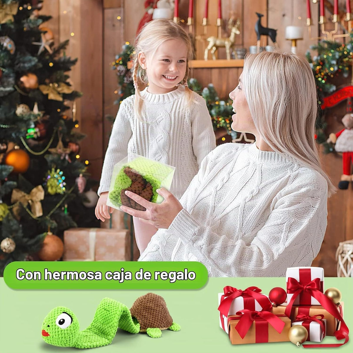 Letsmeet Juguetes Chirriantes para Perros Juguetes de Enriquecimien...