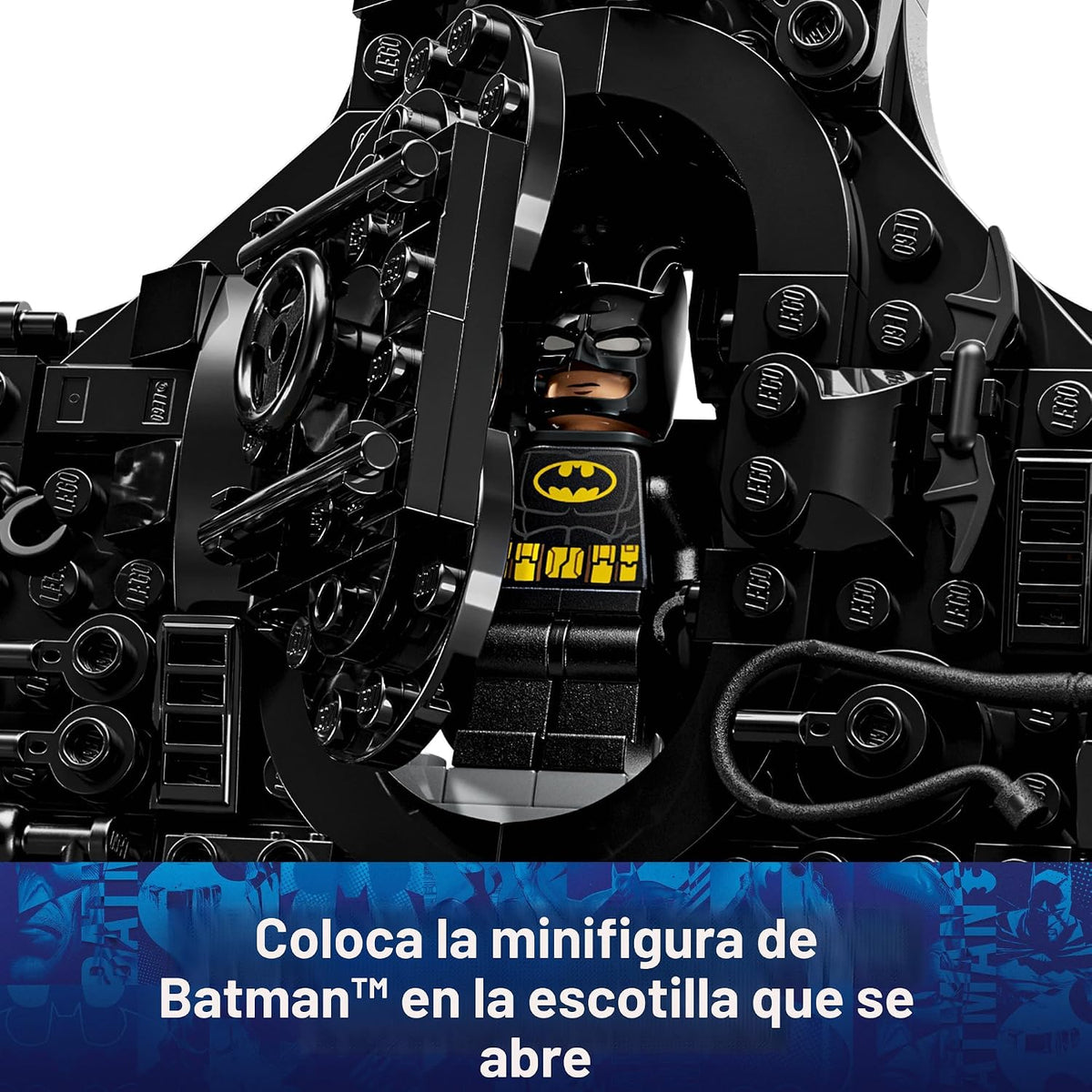 LEGO DC Batman: Juego de Construcción del Logo de Batman - Decoraci...