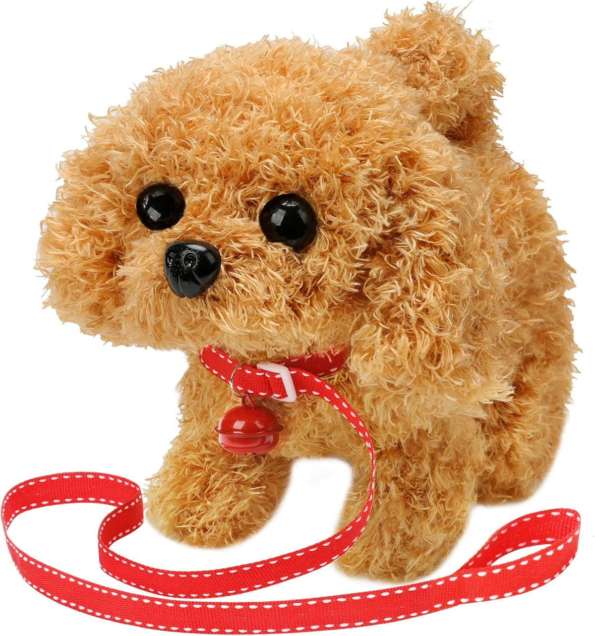 KSABVAIA Juguete de Peluche Cachorro Electrónico Interactivo - Cami...
