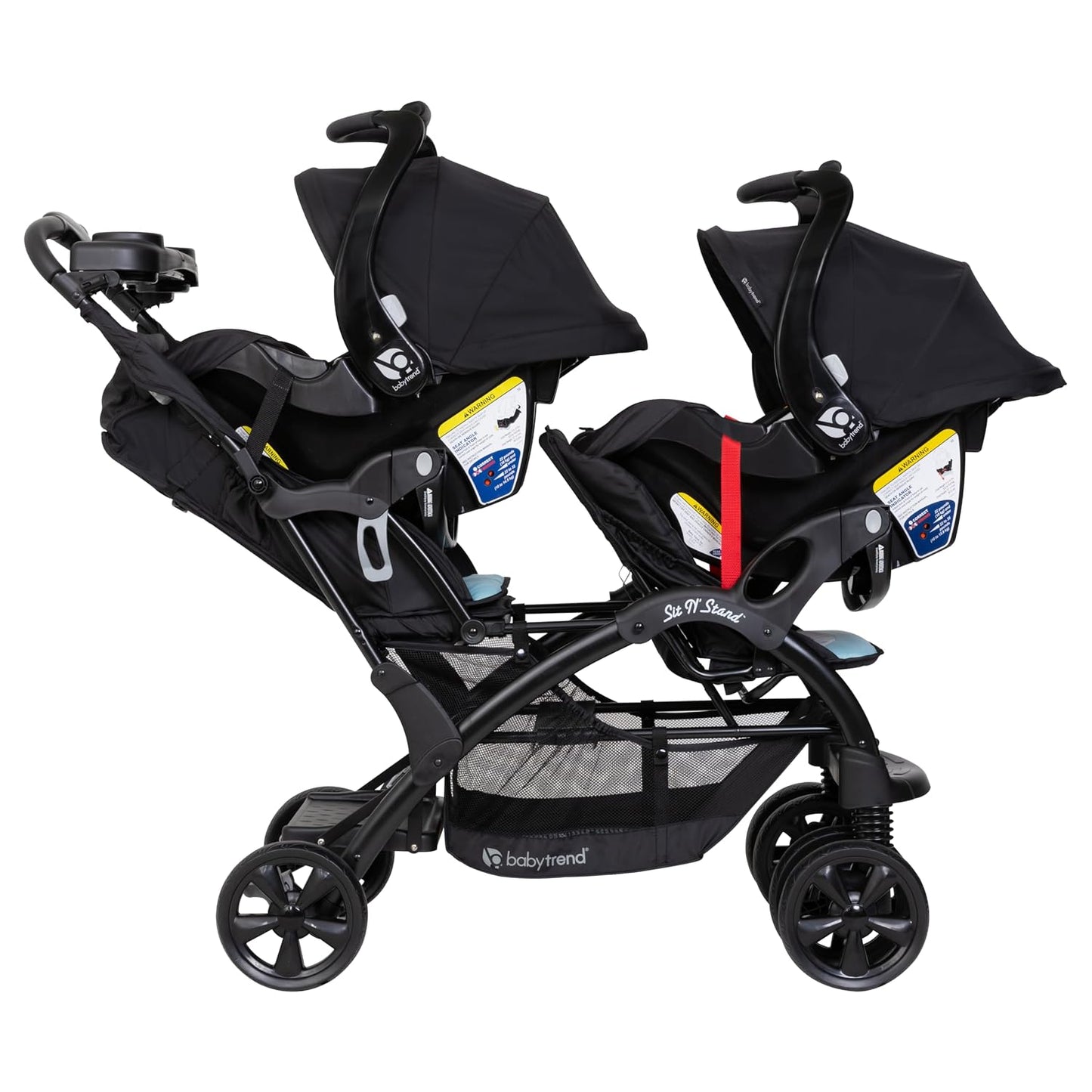 Baby Trend Sit N' Stand® - Cochecito doble, color azul desierto