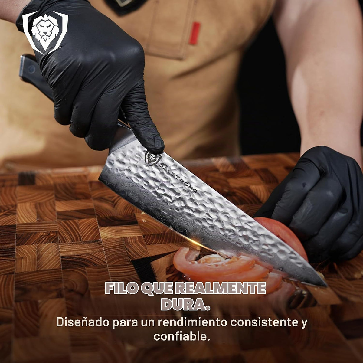 Dalstrong Cuchillo de Chef Profesional - Hoja de 8" - Serie Sho...