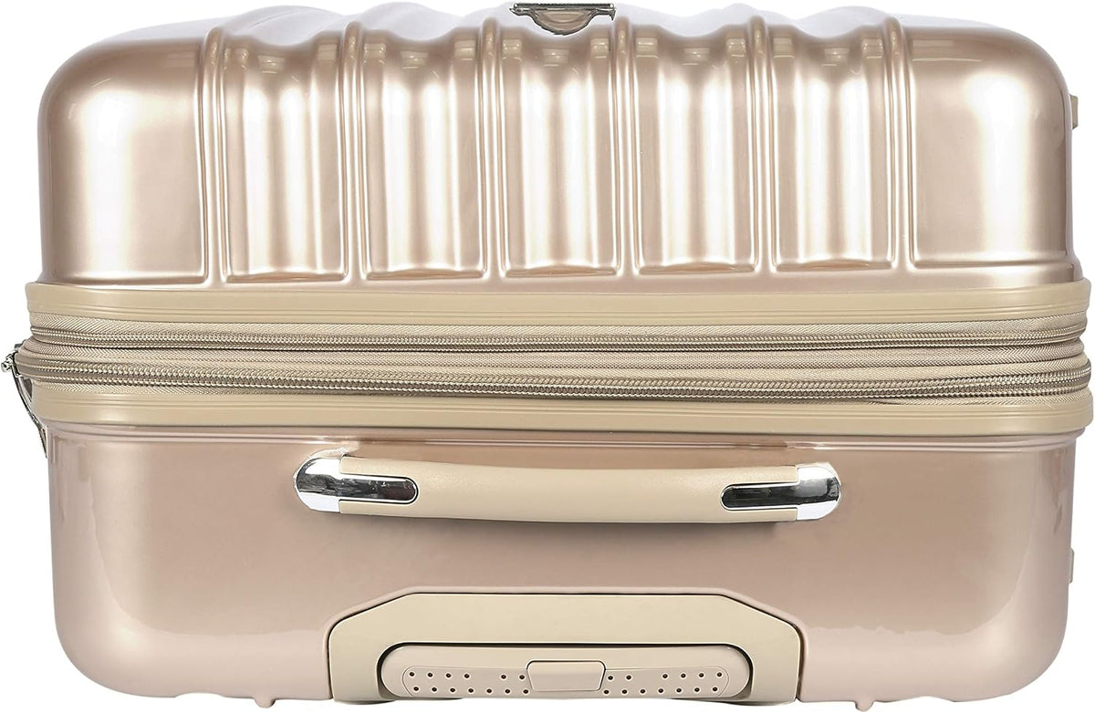 kensie Conjunto de equipaje Alma para mujer, Oro pálido
