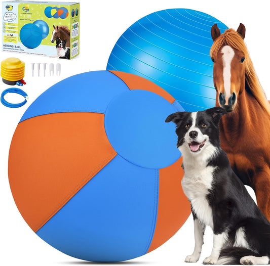 Pelota de pastoreo para perros y caballos, bola alegre de 25 pulgad...