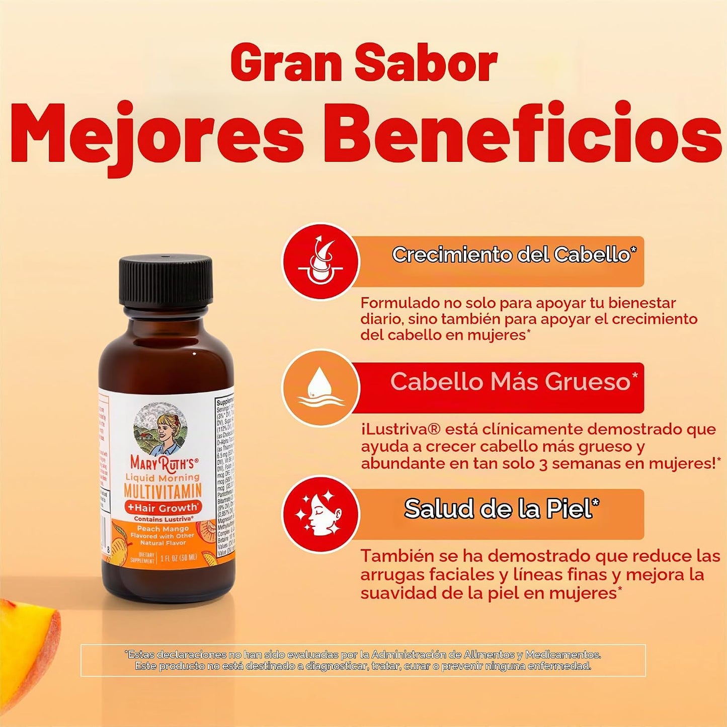 MaryRuth's Multivitamínico Líquido + Paquete de Viaje para el C...
