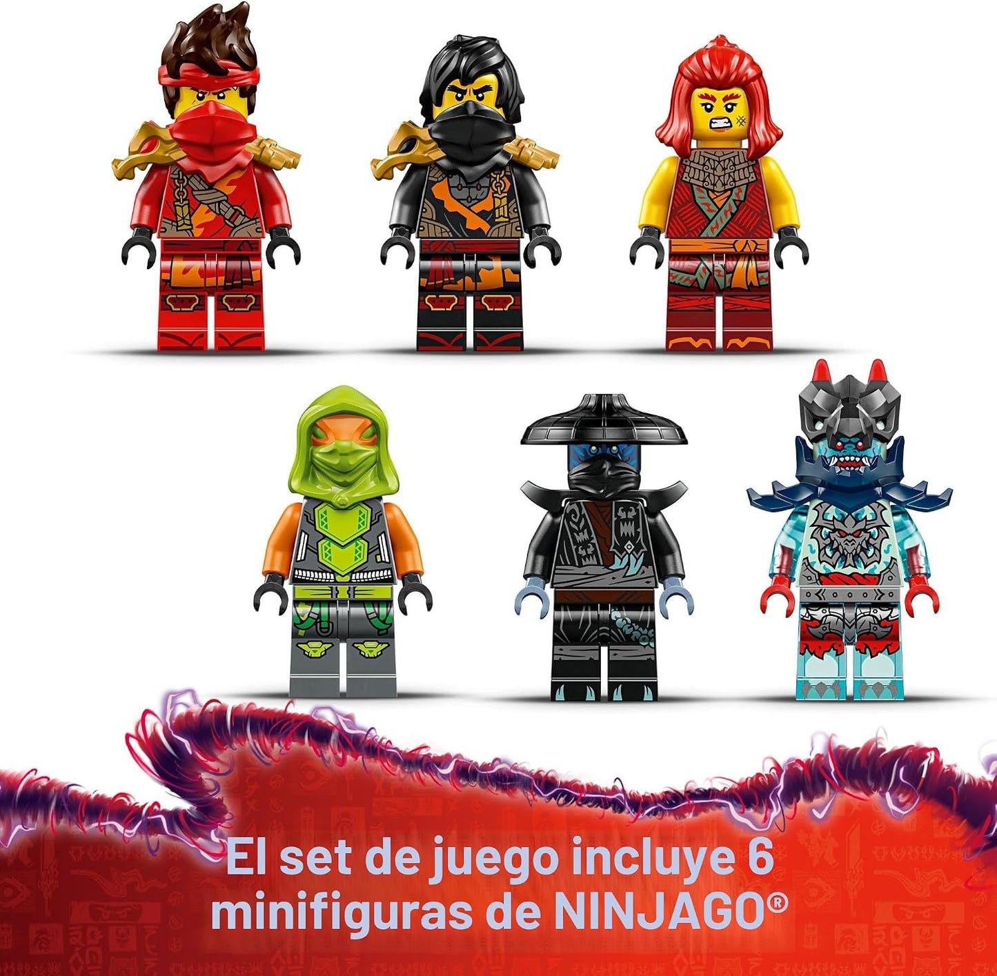 LEGO NINJAGO - Vehículo de combate ninja \u2013 Juguete de construc...