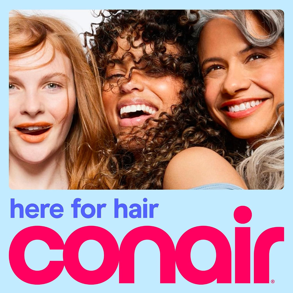 Conair Secador de pelo de cerámica doble con difusor y concentrador...