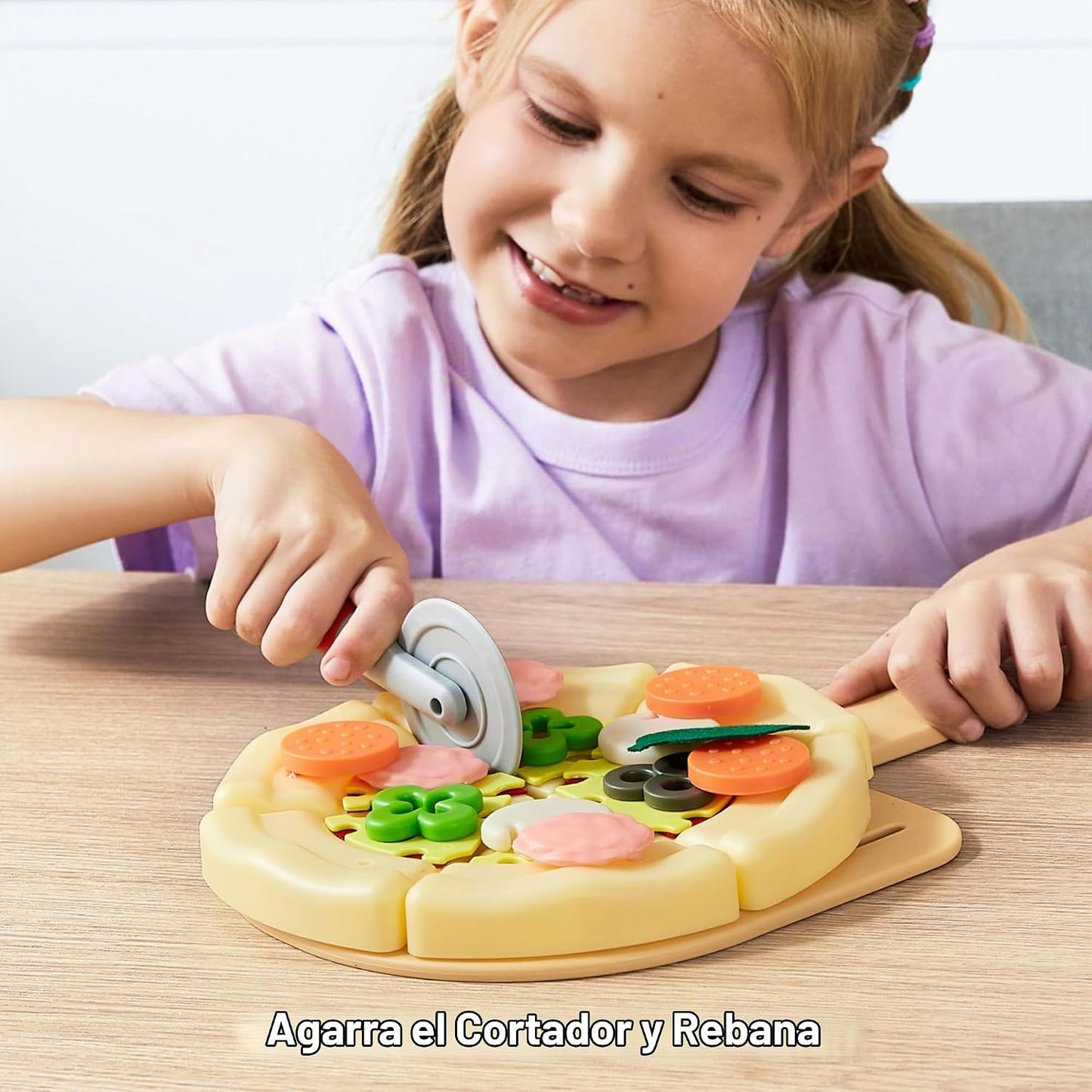 JOVA lalalark Piza - Juguetes de comida con regirster de efectivo,...