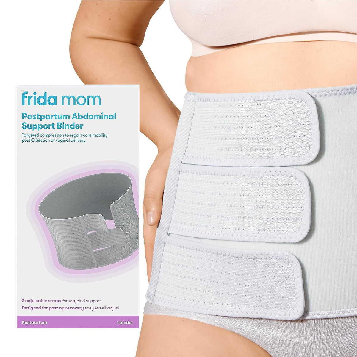 Frida Mom Faja para vientre, esenciales posparto para recuperación...