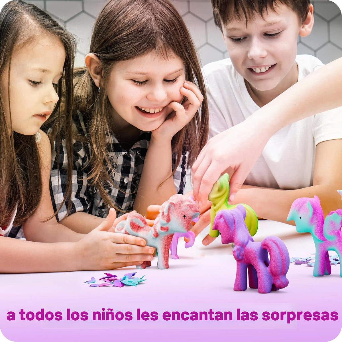 Dan&amp;Darci Huevos Sorpresa de Unicornio para Incubar para Niños...