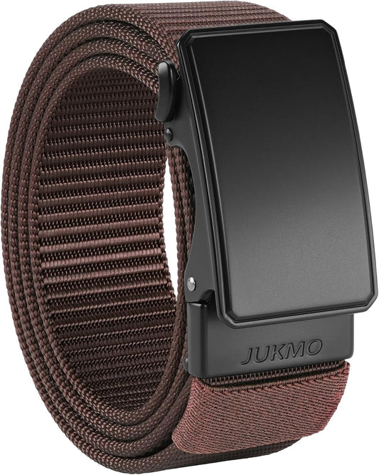 JUKMO - Cinto de nailon con trinquete de 1.5" para hombre, cint...
