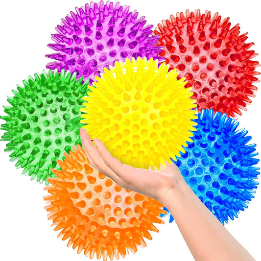 SHARLOVY Pelota de juguetes para perros grandes de 3.5", paquet...