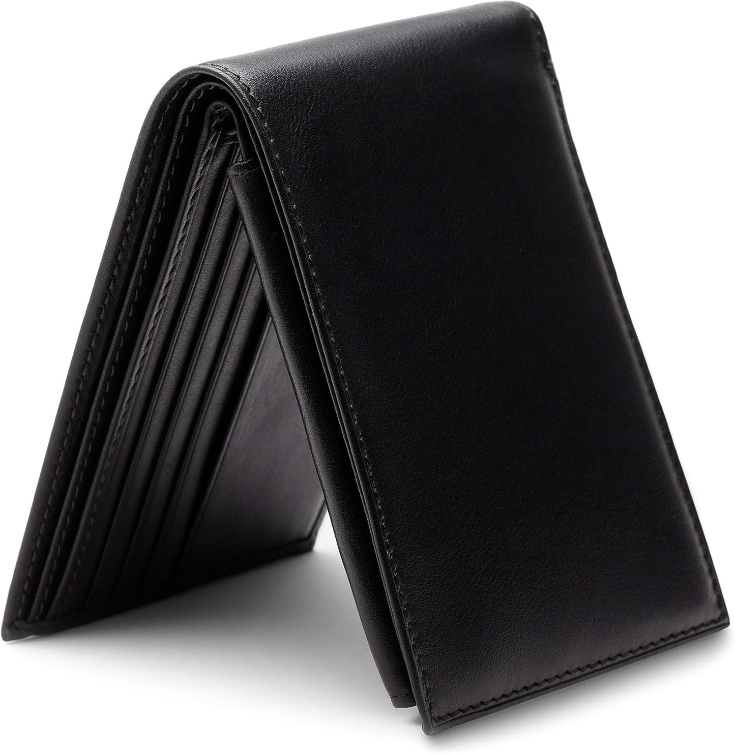 Bosca Colección Nappa Vitello - Cartera de crédito con tarjeta de i...
