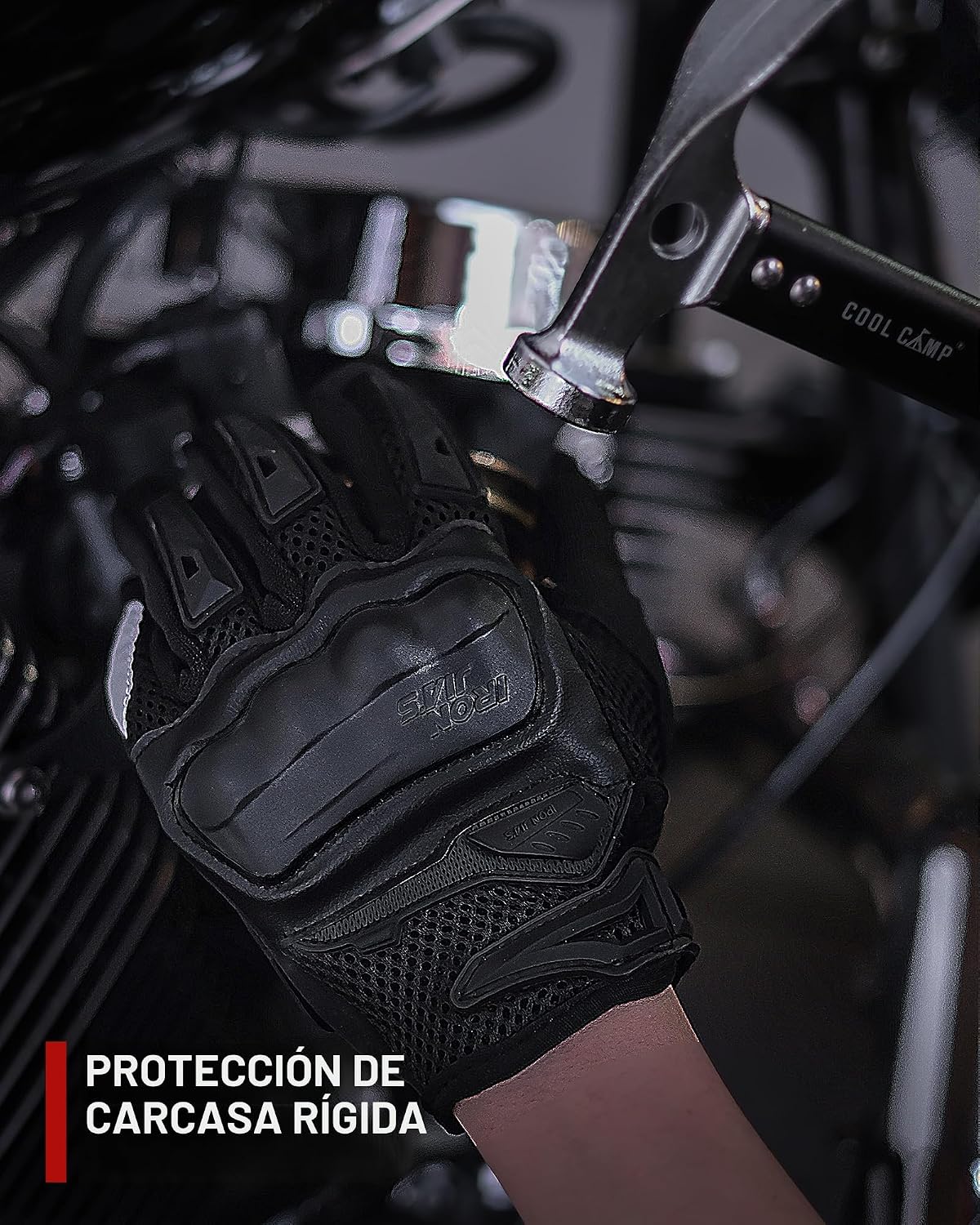 IRON JIA'S Guantes de motocicleta para hombres y mujeres - Guan...