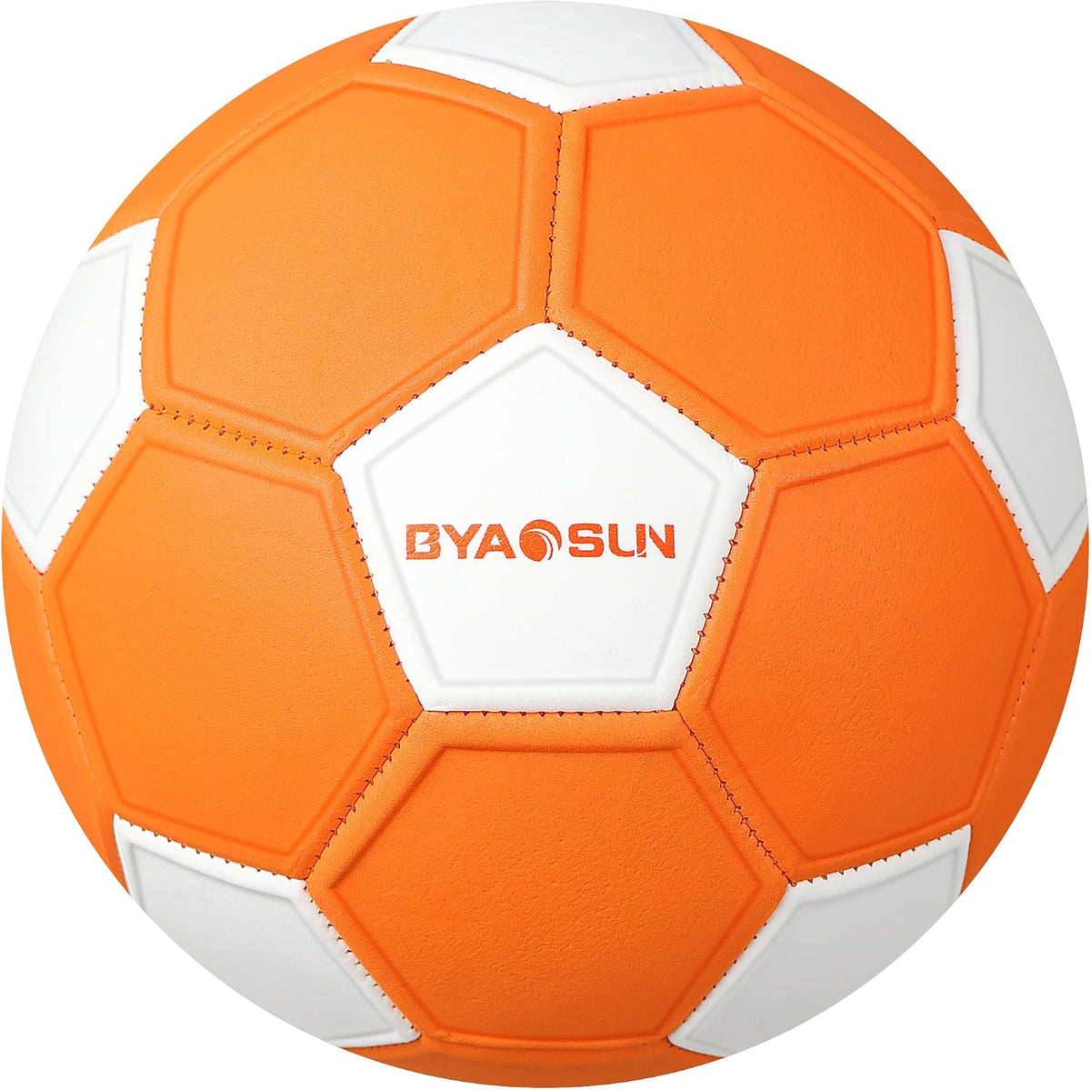 BYAOSUN Pelota de fútbol curva tamaño 4, pelotas suaves con curva p...