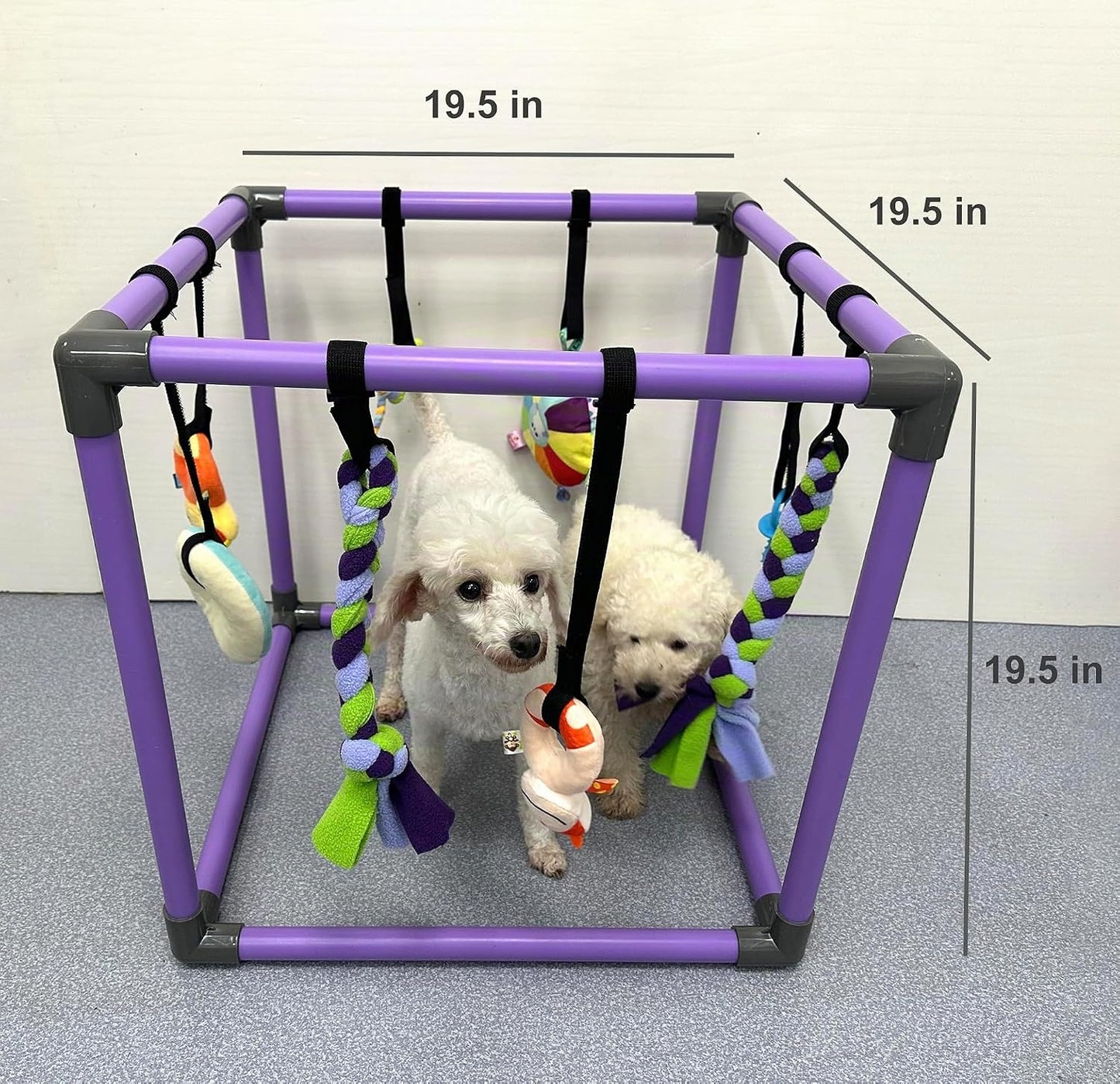 DOZZOPET Gimnasio de Juego para Cachorros para Perros Pequeños con...