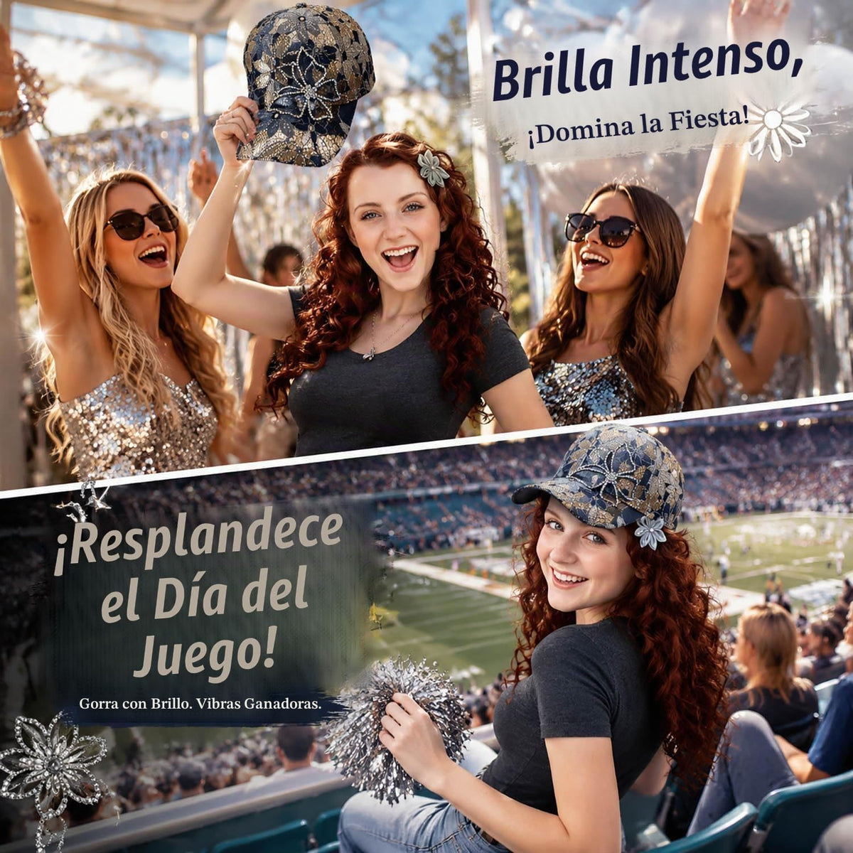 Bling Bling - Gorra de béisbol con diseño de mariposa para mujer, d...