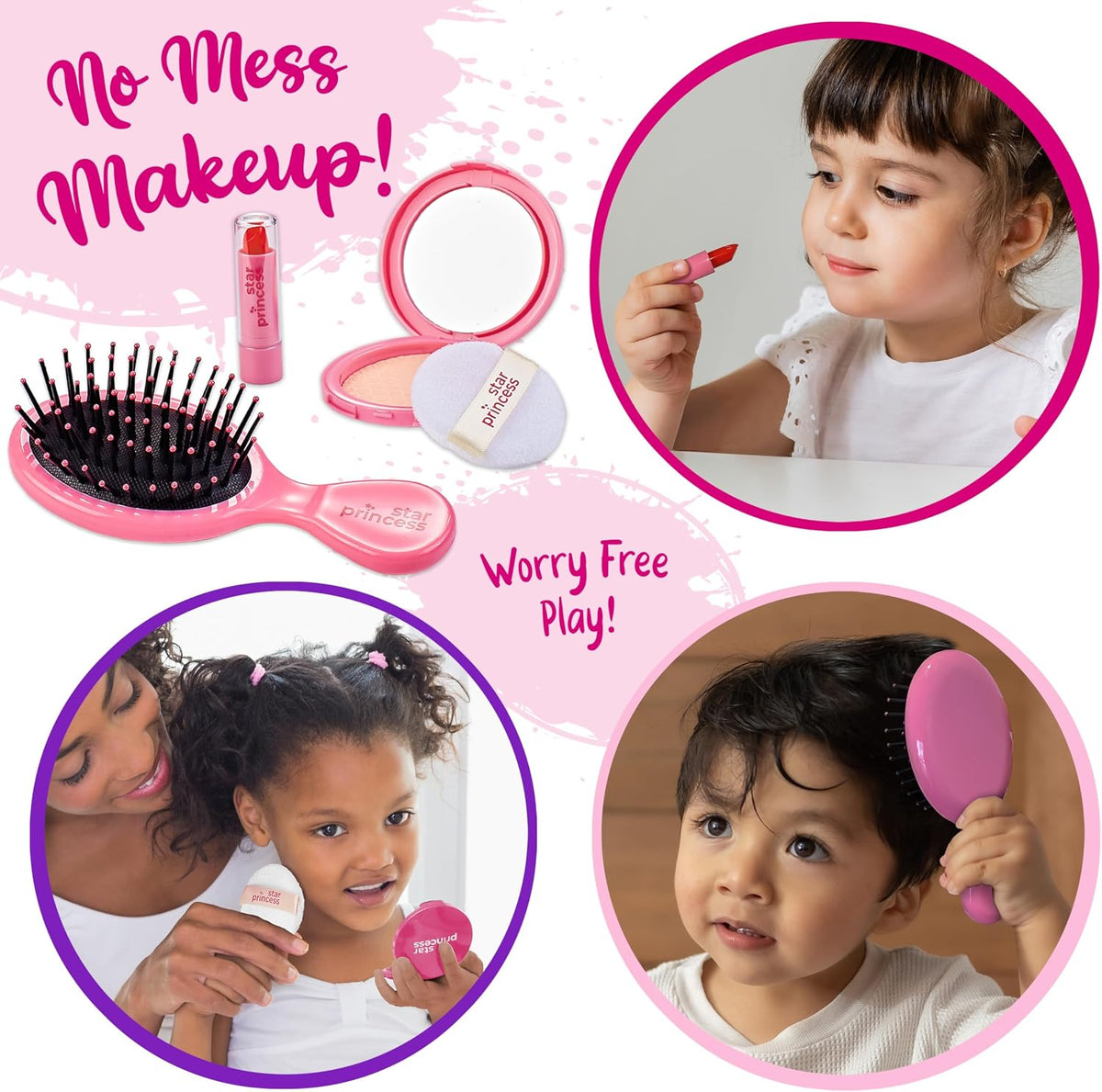Bolsa de juguete para niñas pequeñas de 3, 4, 5, 6 años, regalo de...