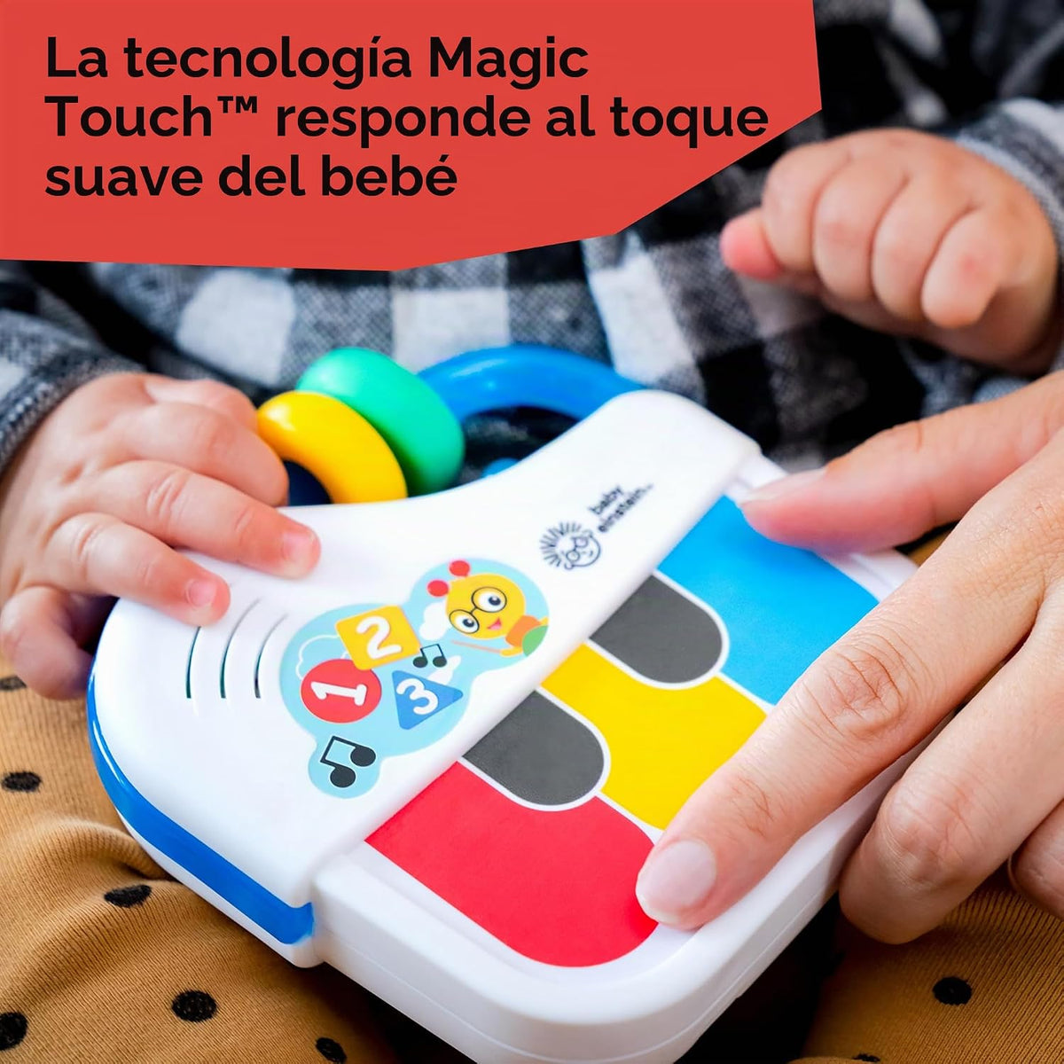 Baby Einstein Juguete musical de piano pequeño, a partir de 3 meses...