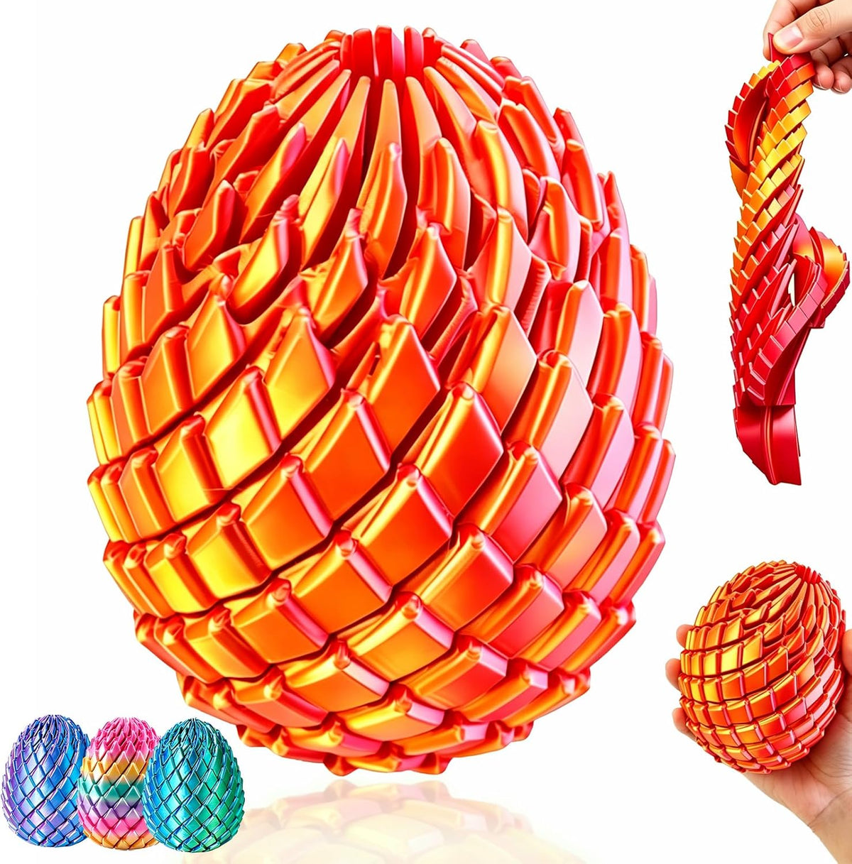 Huevo Twisty Fidget \u2013 Huevo de dragón Twisty Fidget \u2013 Hue...