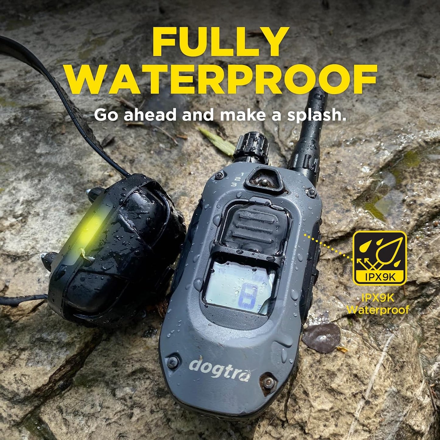 Dogtra 280X Receptor Adicional de E-Collar 10 lbs+, alcance de 1\/2...