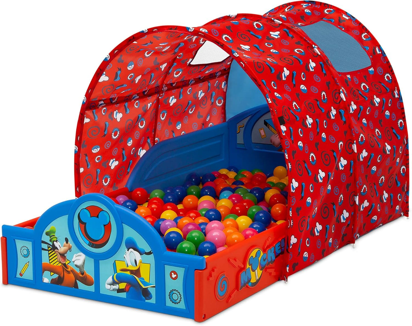 Delta Children - Cama para dormir y jugar para niños pequeños con t...
