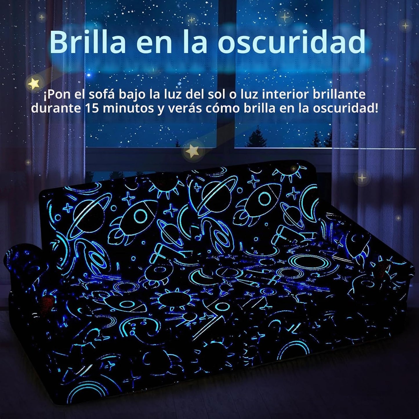 IFNOW Sofá de juego modular para niños, sofá para niños pequeños, s...