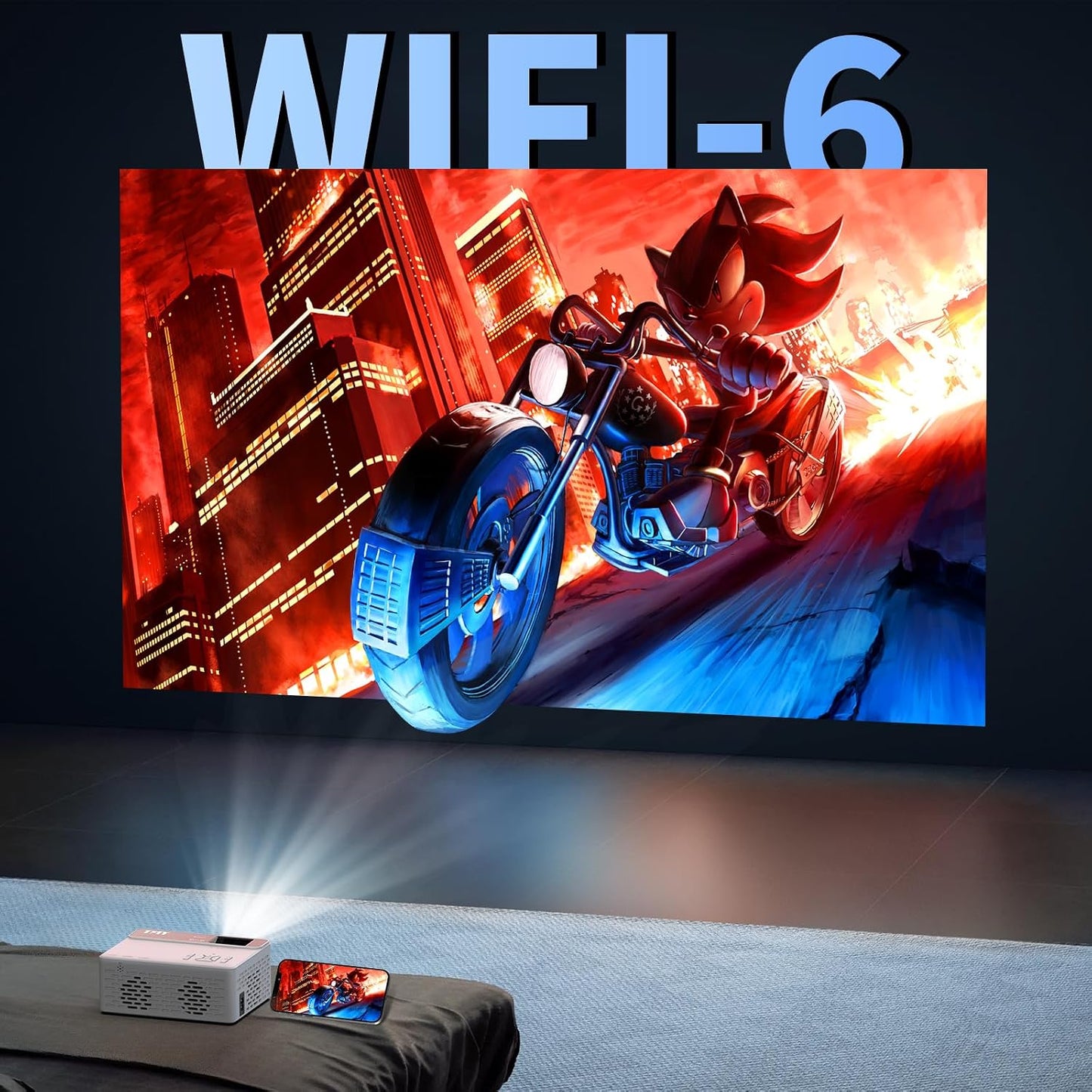 TMY Netflix - Mini proyector de películas con licencia oficial con...
