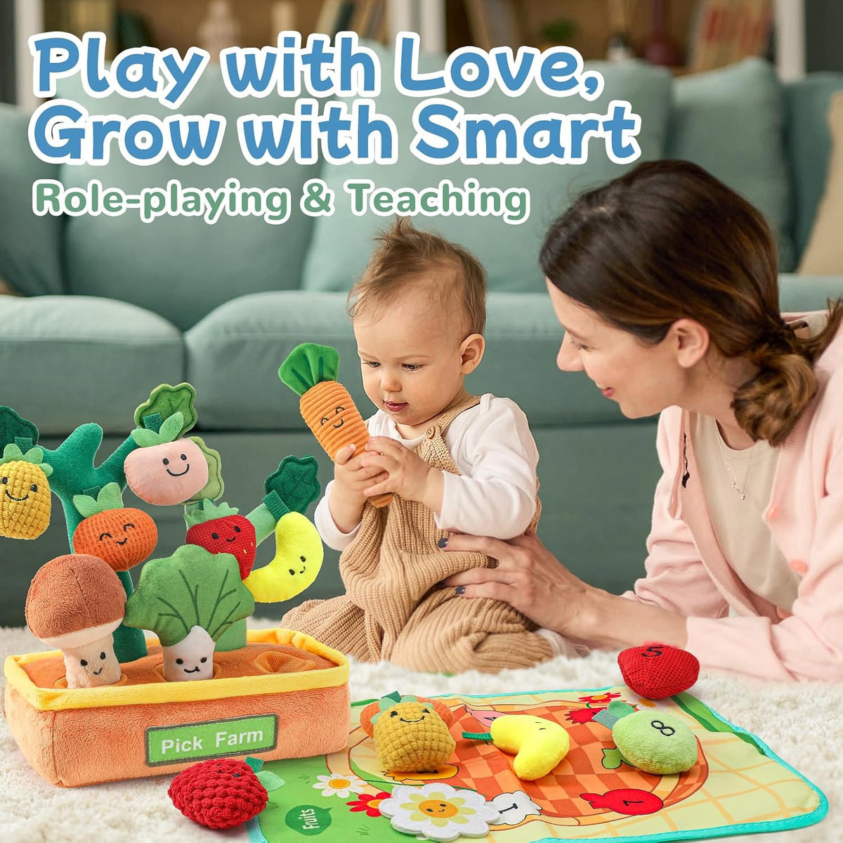 Mini Tudou Juguetes para bebés de 6 a 12 meses, juguetes sensoriale...