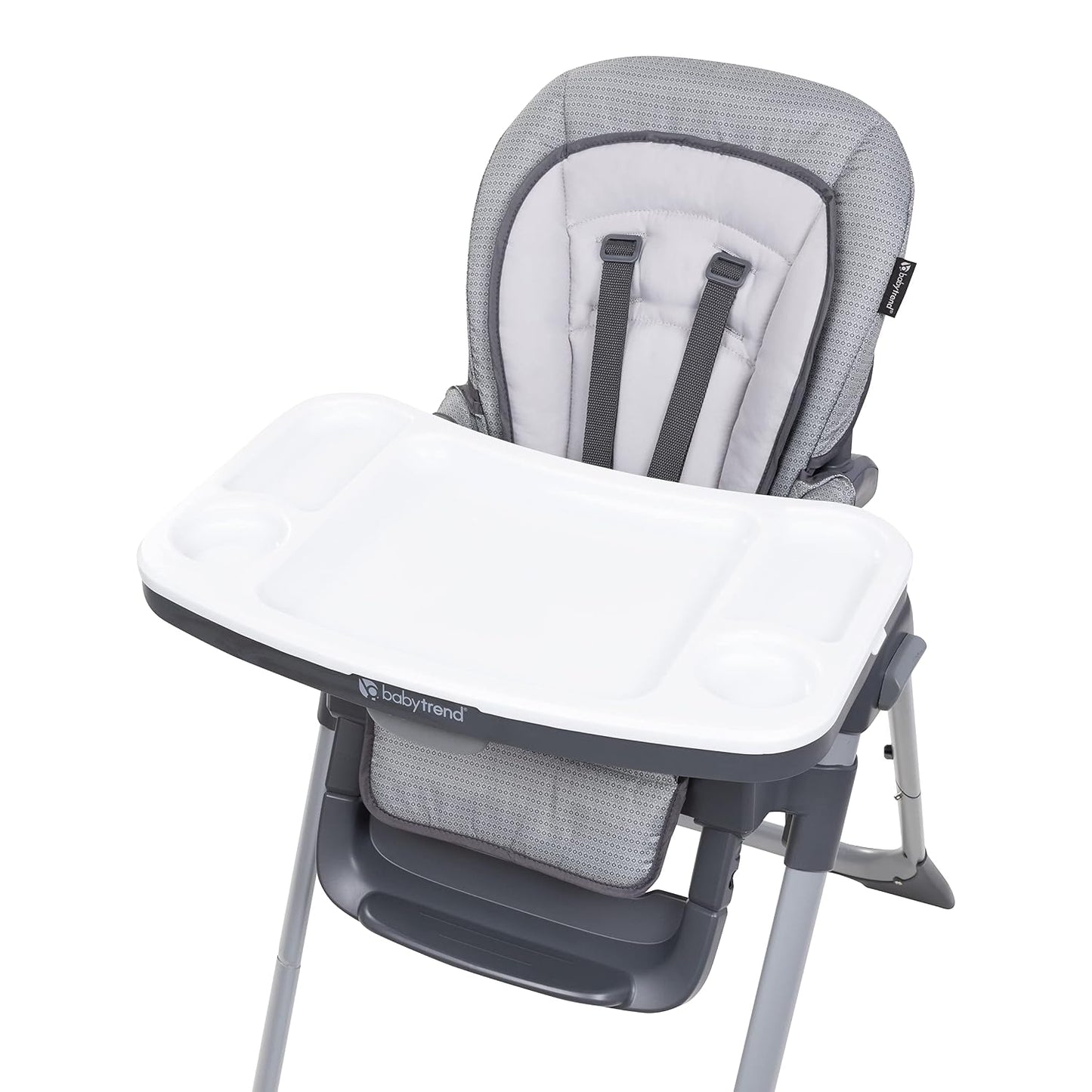 Baby Trend Sit Right 2.0 Silla Alta 3 en 1 - Gris Acogedor