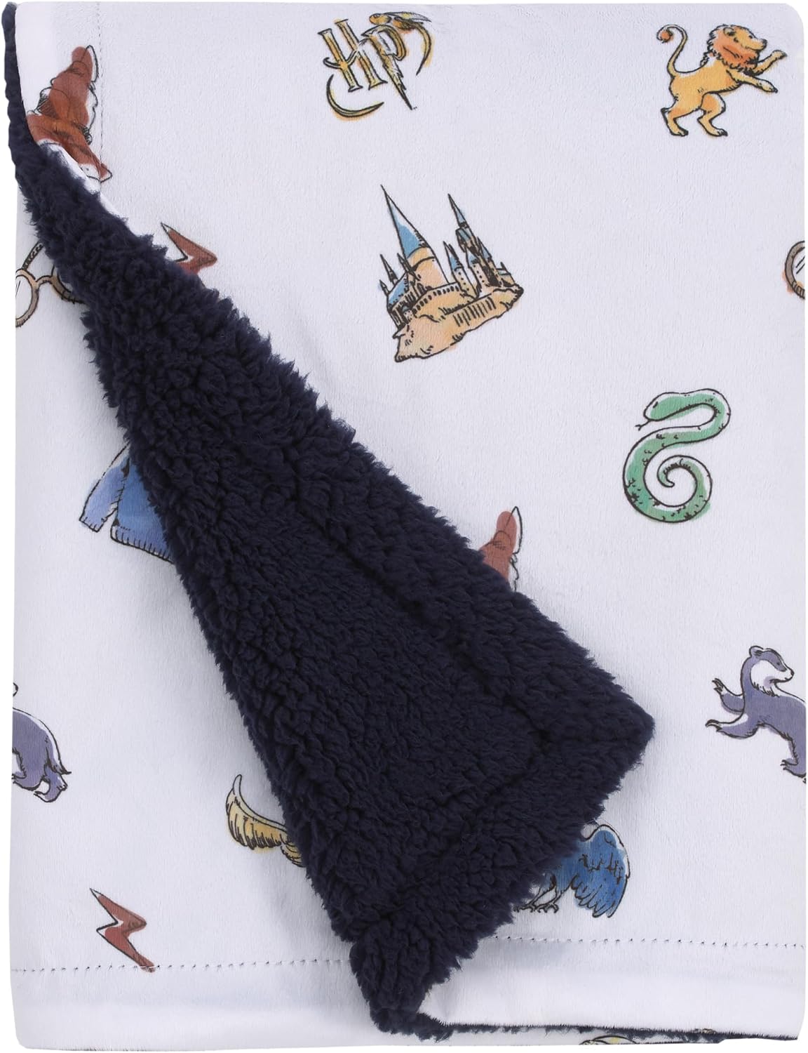 Warner Brothers Harry Potter Welcome Little Wizard - Manta de bebé...