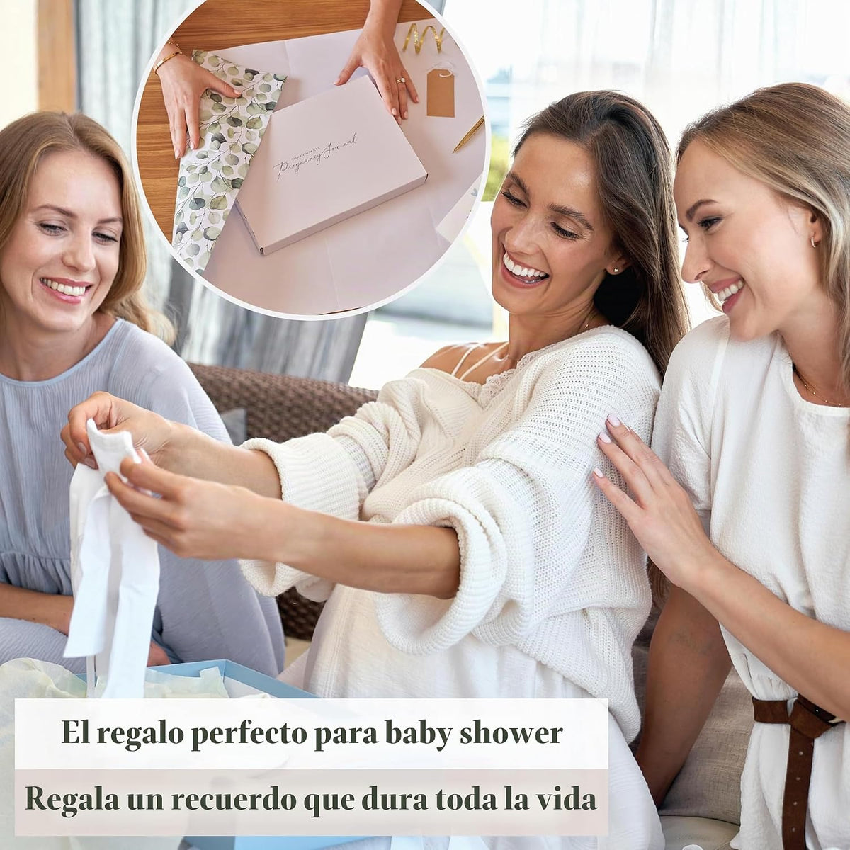 Diario Completo del Embarazo y Libro de Recuerdos - Libro de Recort...