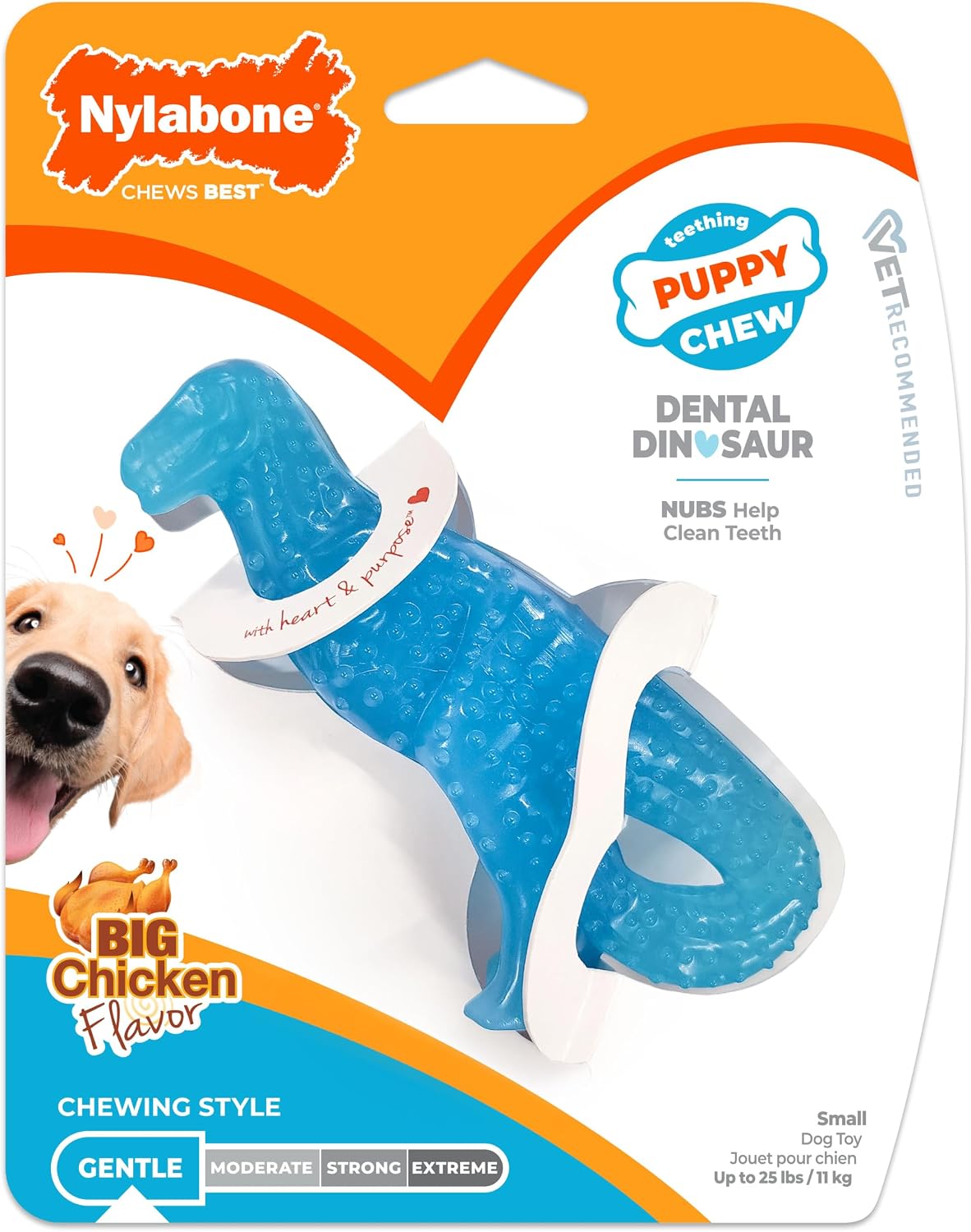 Nylabone Set básico para cachorro Puppy Chew Toys Juguete para masc...
