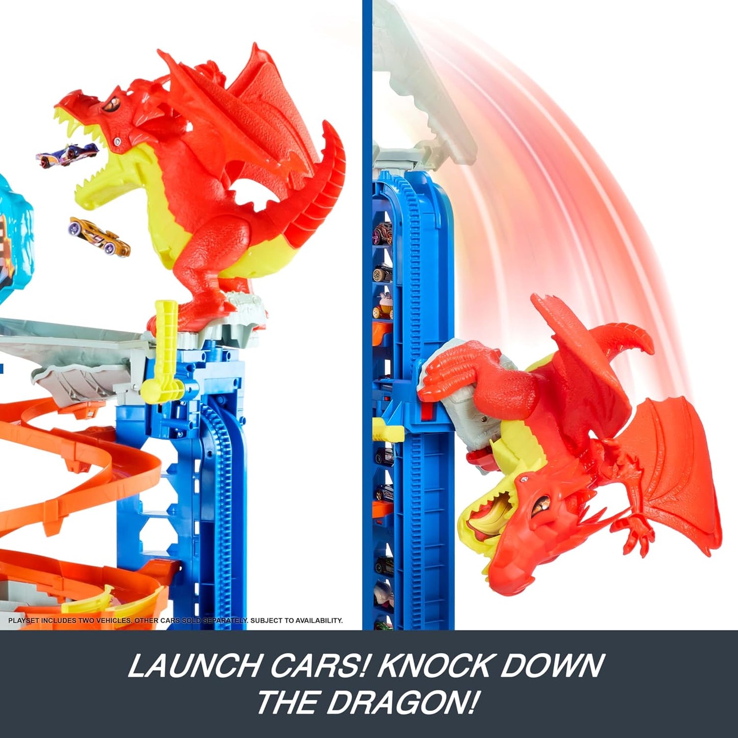 Hot Wheels - Juego de pista de garaje de ciudad Ultimate Garage, co...