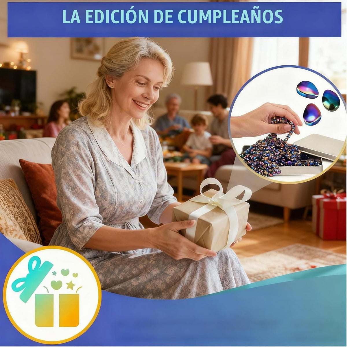 Más de 600 piedras sensoriales para adultos y herramientas para ali...