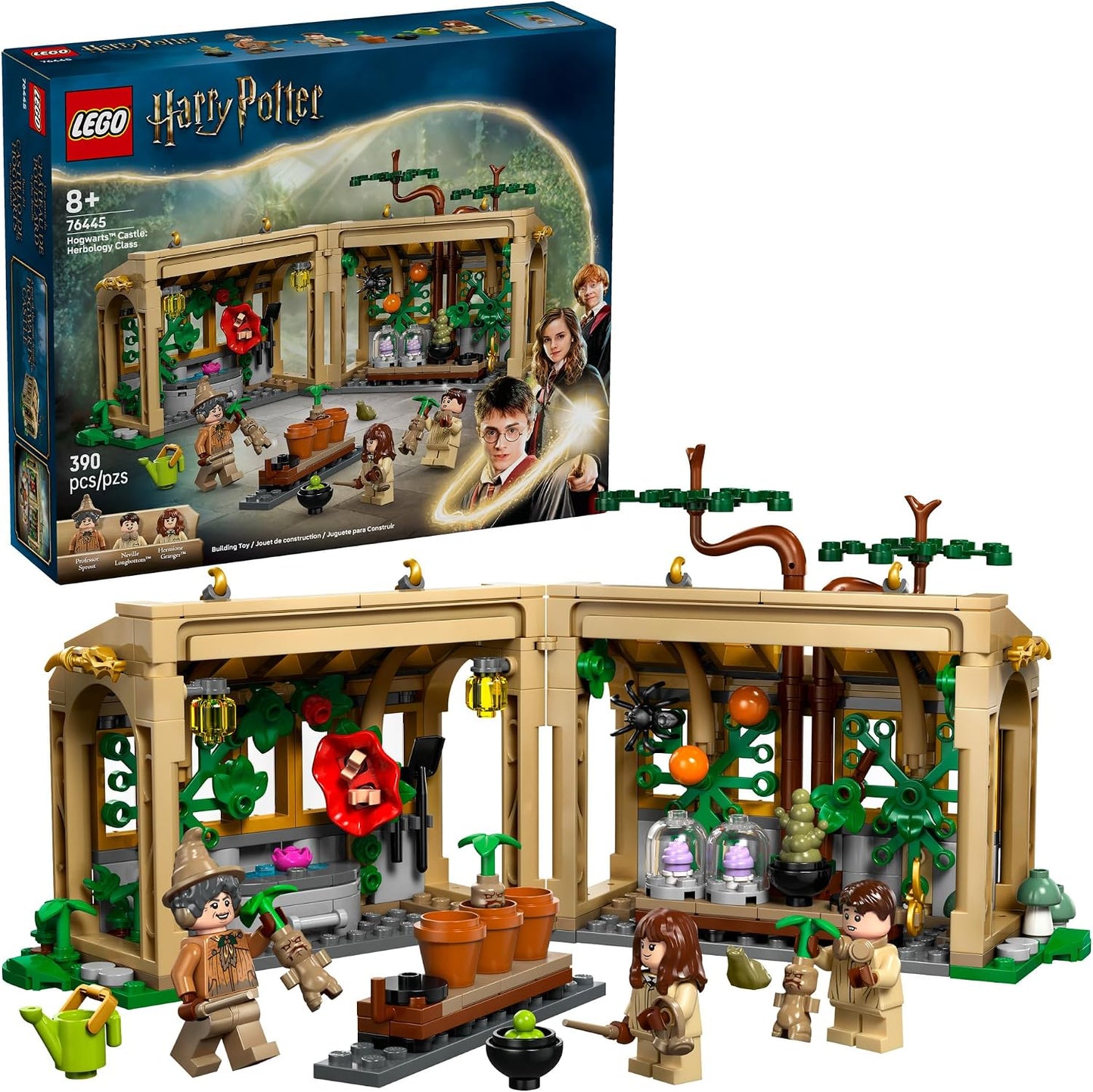 LEGO Harry Potter Hogwarts Castle: Herbology Class Juguete para Niñ...