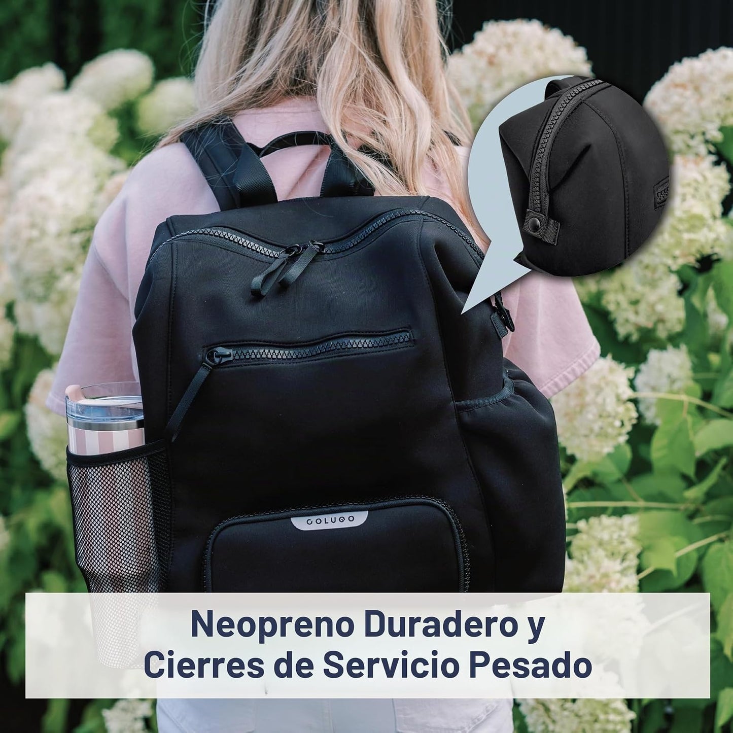 Colugo - Mochila de neopreno para pañales con cambiador y bolsas |...