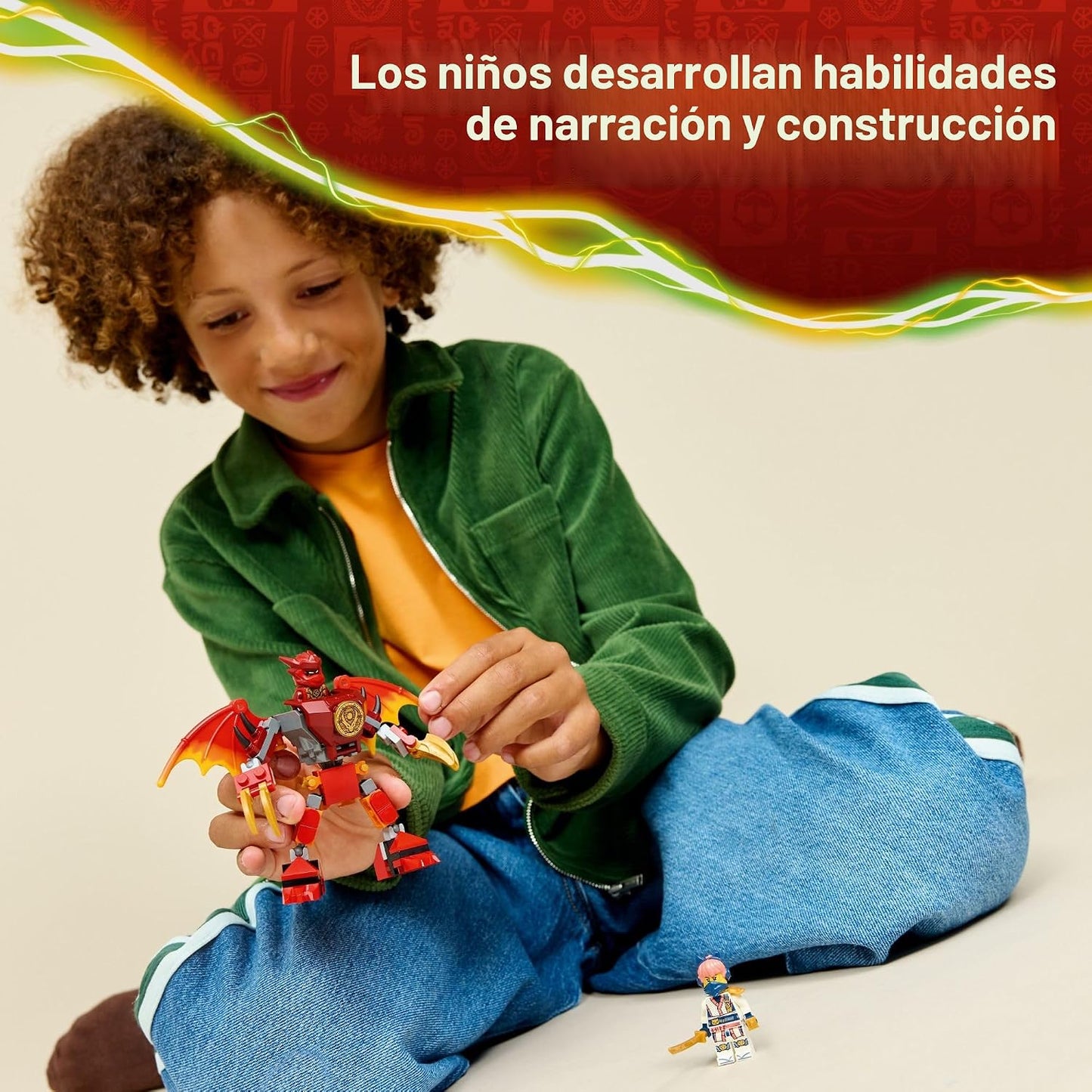 LEGO NINJAGO Paquete de Batalla de Mecha Dragón de Kai - Juego de C...