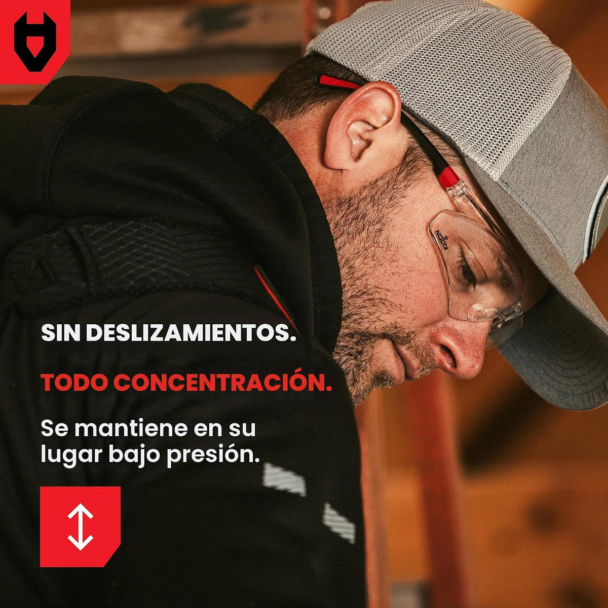 NoCry Gafas de seguridad transparentes para hombres y mujeres con l...