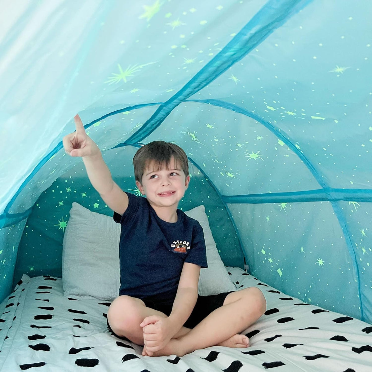 AIR FORT Original DreamFort - Toldo desplegable portátil para cama...