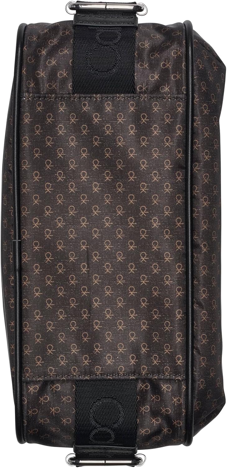 Calvin Klein Caius - Bandolera organizacional, marrón\/caqui\/negro...