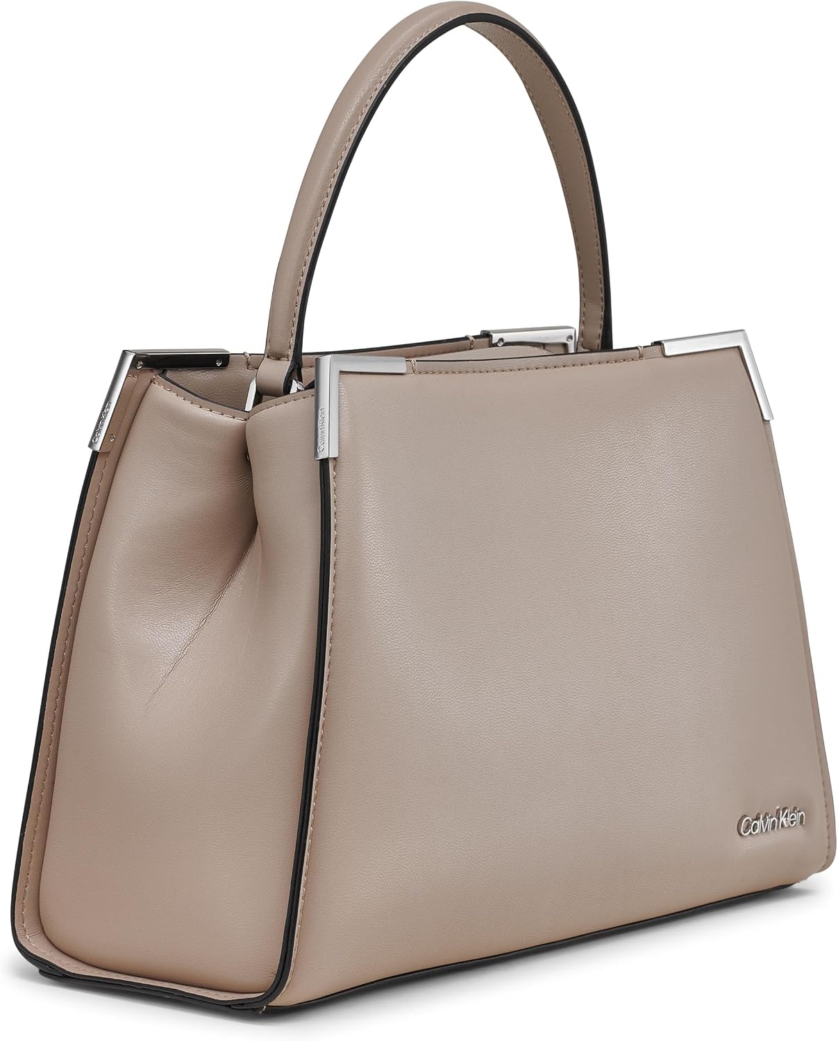 Calvin Klein Bolso satchel con triple compartimento Calvin Klein Mi...
