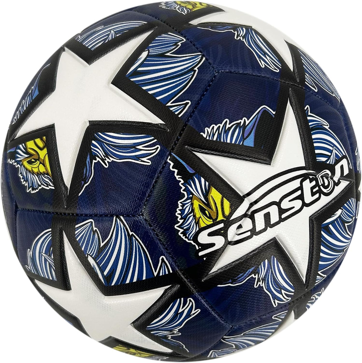 Senston Balón de fútbol talla 3 y talla 4 y talla 5 para niños y ad...