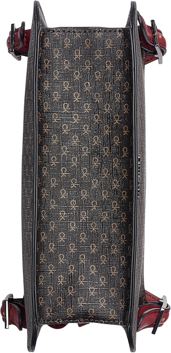 Calvin Klein Bolso de hombro Harlan East\/West con cremallera super...