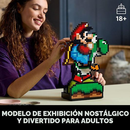 LEGO Super Mario World: Mario &amp; Yoshi - Juego de construcción p...